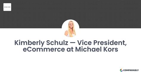 kimberley schulz michael kors|Kimberly Schulz .